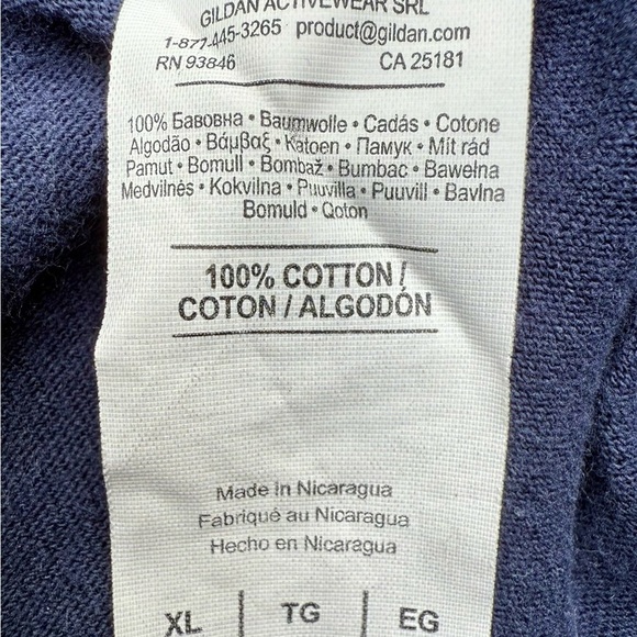 Joshua Tree Land Yacht Club T-Shirt – XL – Navy & Orange Retro Graphic Tee - Picture 7 of 7